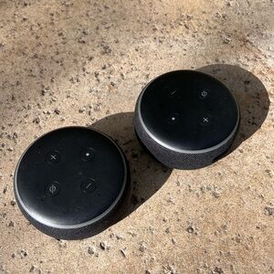 Two Amazon echo dots 3rd generation
